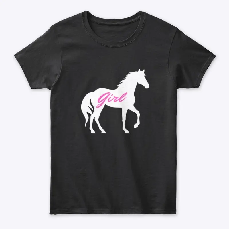 Horse Girl - Horse Print