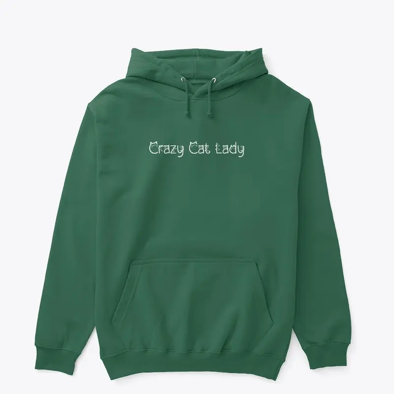 Crazy Cat lady - White