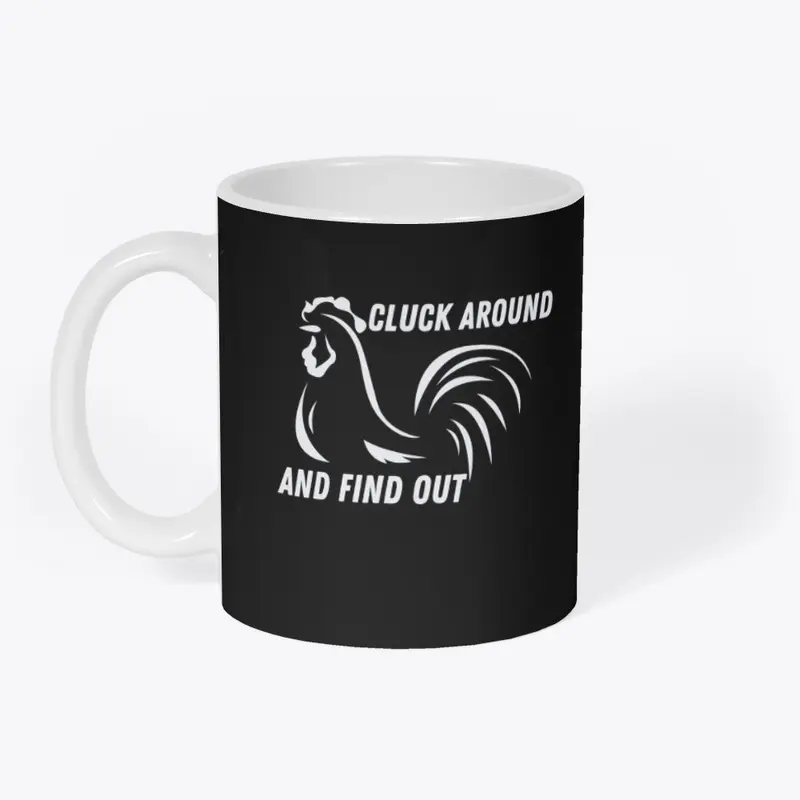 Cluck Around - White